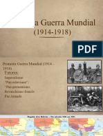 9ª  ANO - PRIMEIRA GUERRA MUNDIAL  (1914-1918)
