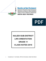 Naledi Class Notes Grade 11 2018