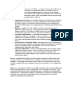 A transformação digital continua a remodelar o panorama empresarial