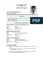 CV of Mamun