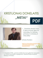 Kristijonas Donelaitis - Įžang. Pamoka Pagal Kuolį - Kopija