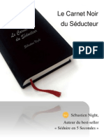 Sebastien Night - Le Carnet Noir Du Séducteur