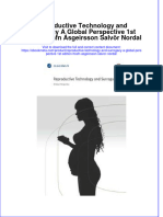 Reproductive Technology and Surrogacy A Global Perspective 1St Edition Hrafn Asgeirsson Salvor Nordal Online Ebook Texxtbook Full Chapter PDF