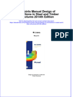 RF Joints Manual Design of Connections in Steel and Timber Structures 2014Th Edition Online Ebook Texxtbook Full Chapter PDF