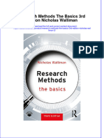 Ebook Research Methods The Basics 3Rd Edition Nicholas Walliman 2 Online PDF All Chapter