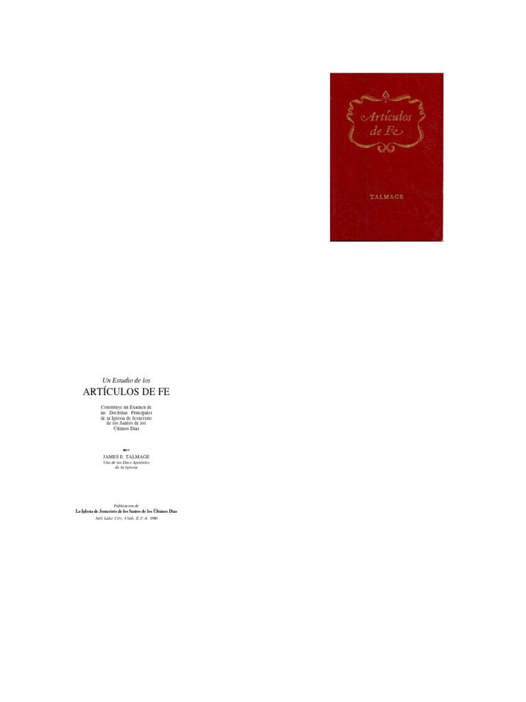 Articulos de Fe | PDF | Libro de Mormón | Sacerdote
