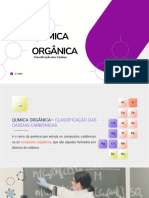 Quimica Organica - Classificacao Das Cadeias Carbonicas