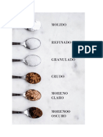 Tipos de Azúcar en Repostería