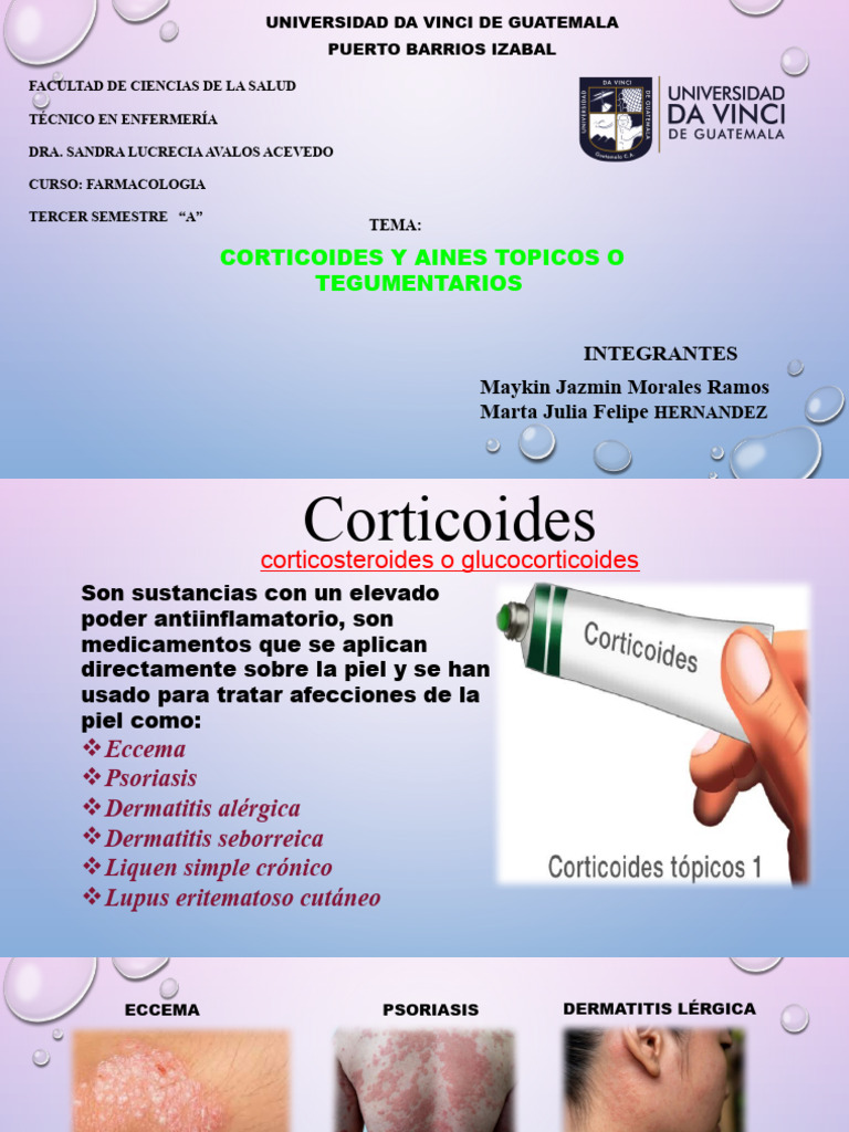Corticoides y Aines 1 Maykin Morales | PDF | Corticosteroides | Droga ...