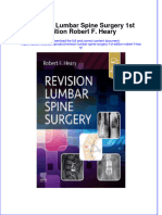 Ebook Revision Lumbar Spine Surgery 1St Edition Robert F Heary Online PDF All Chapter