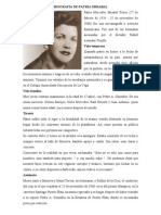 Biografia de Patria Mirabal