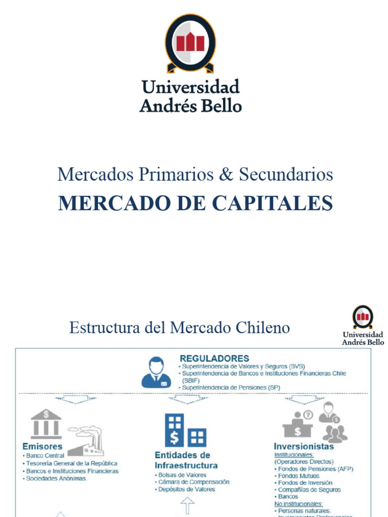 Estructura y Funcionamiento del Mercado de Capitales | PDF | Mercado ...