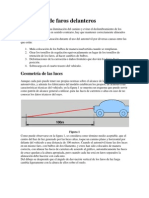 Alineación de faros delanteros