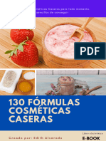 130 Formulas Cosméticas Caseras. Libro Electrónico