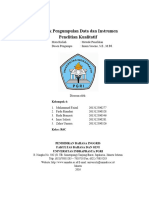 Teknik Pengumpulan Data Dan Instrumen Pe