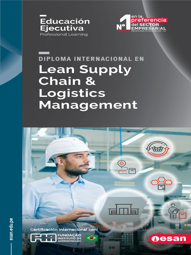 Diploma en Lean Supply Chain ESAN | PDF | Cadena de suministro ...