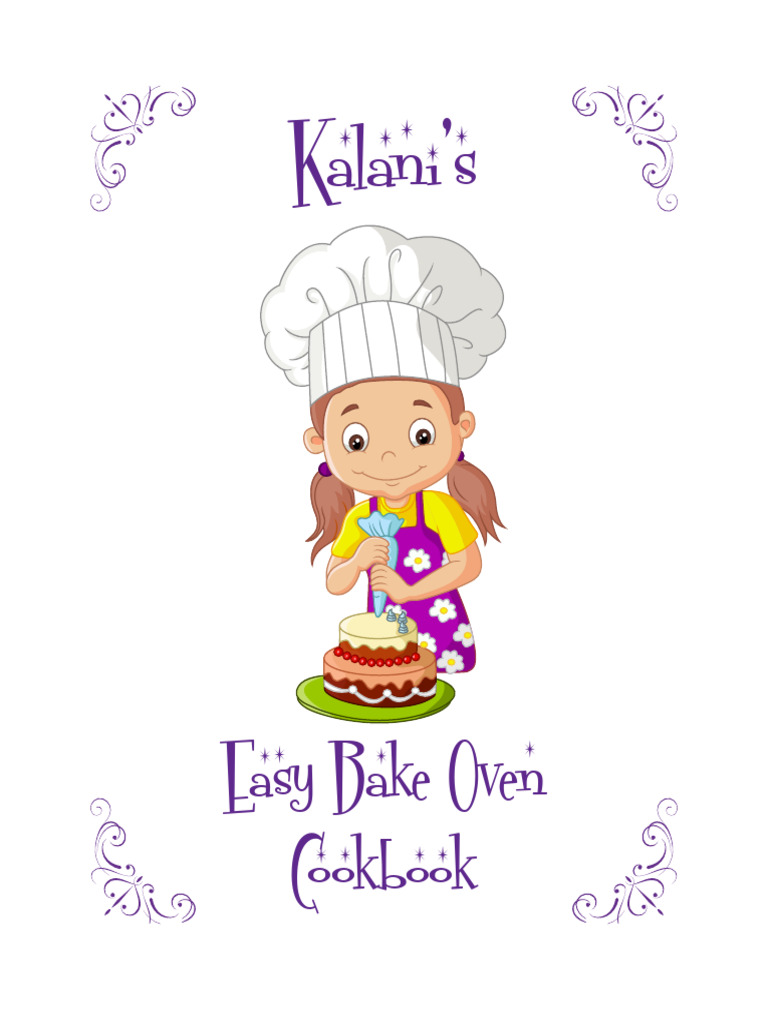 Easy Bake Cookbook | PDF | Cakes | Teaspoon