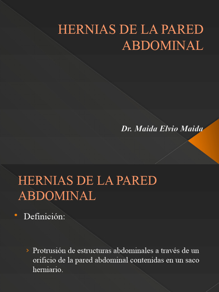 Hernias de La Pared Abdominal | Descargar gratis PDF | Abdomen ...