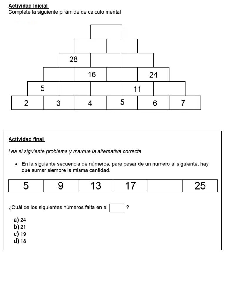 Piramide de calculo mental 1 pdf