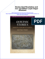 Ebook Qur Anic Stories God Revelation and The Audience 1St Edition Leyla Ozgur Alhassen Online PDF All Chapter