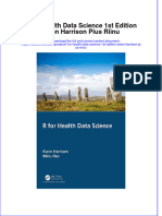 Ebook R For Health Data Science 1St Edition Ewen Harrison Pius Riinu Online PDF All Chapter