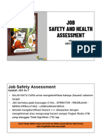 JOB Safety and Health Assessment: Oleh: Harry Susanto