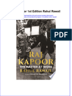 Ebook Raj Kapoor 1St Edition Rahul Rawail Online PDF All Chapter