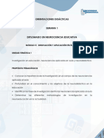 Orientaciones Didacticas Semana 1