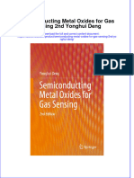 Semiconducting Metal Oxides For Gas Sensing 2Nd Yonghui Deng Online Ebook Texxtbook Full Chapter PDF