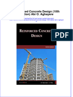 Reinforced Concrete Design 10Th Edition Abi O Aghayere Online Ebook Texxtbook Full Chapter PDF