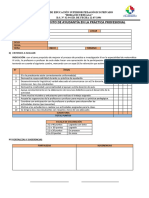 Ficha de Seguimiento de Ayudantía en La Práctica Profesional