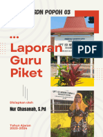 Laporan Piket Guru