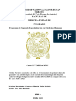 avance de proyecto de investigación