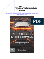 Ebook Multicore and Gpu Programming An Integrated Approach 2Nd Gerassimos Barlas Online PDF All Chapter