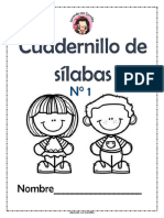 Cuadernillo de Silabas