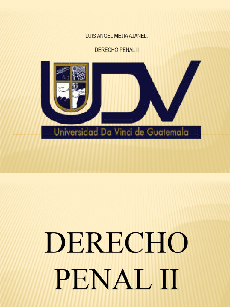 Derecho Penal Ii Pdf Castigos Derecho Penal