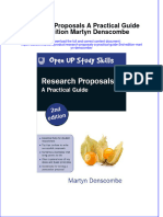 Ebook Research Proposals A Practical Guide 2Nd Edition Martyn Denscombe Online PDF All Chapter