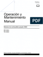 Manual de operacion motor cat 3600 