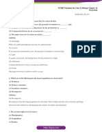 NCERT Solutions For Class 12 March 30 Biology Chapter 14 Ecosystem