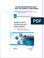 Ebook Resilient Control Architectures and Power Systems 1St Edition Craig Rieger Online PDF All Chapter