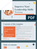 Improve Your Leadership Skills Workshop by Slidesgo