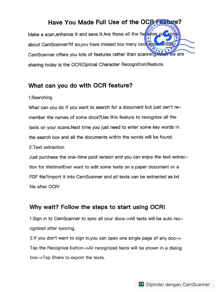 OCR | PDF