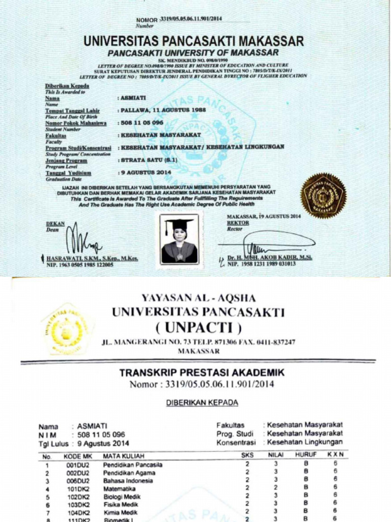 Gabung ijazah transkrip pdf