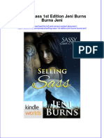 Ebook Selling Sass 1St Edition Jeni Burns Burns Jeni Online PDF All Chapter