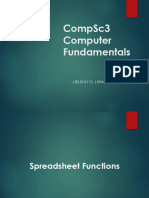 Spreadsheet - Functions