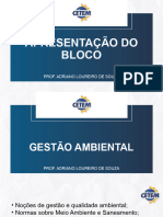 Apresentação do Bloco