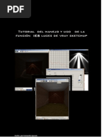 Download Tutorial  del manejo y uso   de la funcin  IES luces de vray sketchup dark by Manuel Cabada Oativia SN73491285 doc pdf