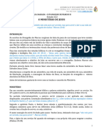 Estudo 422 - Marcos o Ministerio de Jesus