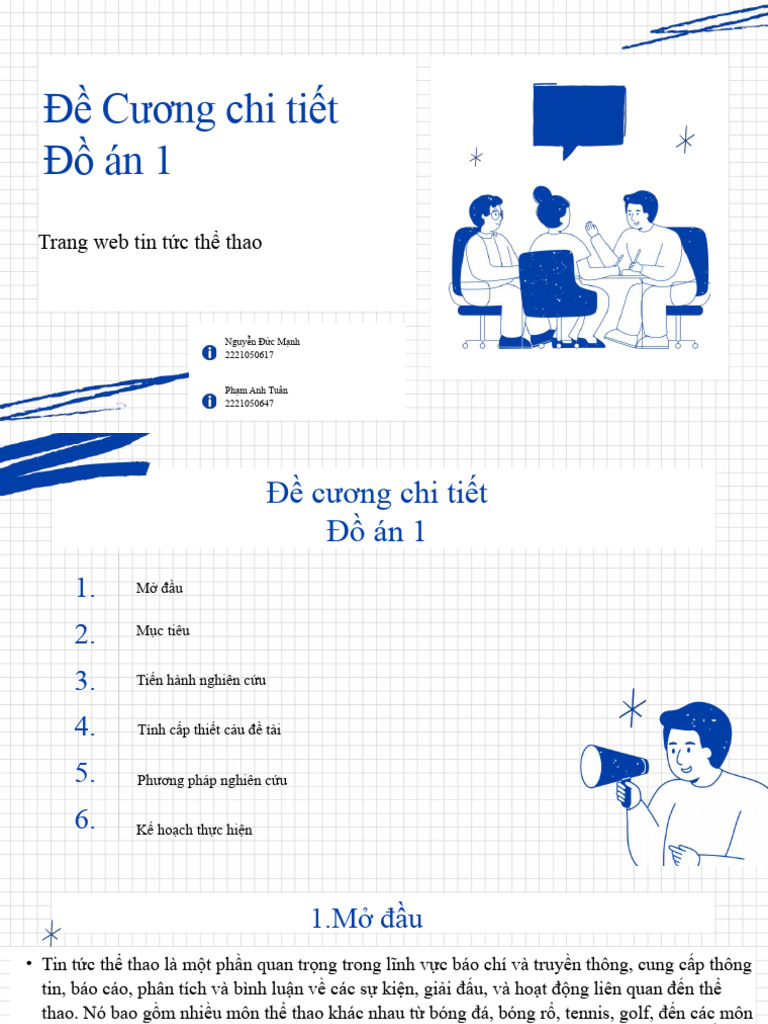 Slide Trình Bày Đ Án 1 | PDF