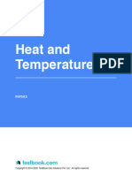 Heat and Temperature - Study Notes